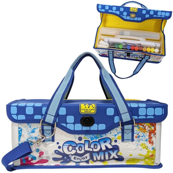 画像1: 絵の具セット カラフルミックス　小学生 男の子 サクラ 水彩絵の具  (1)