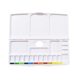 ぺんてる水彩絵の具12色 ポリチューブ入り 白絵の具1本サービス