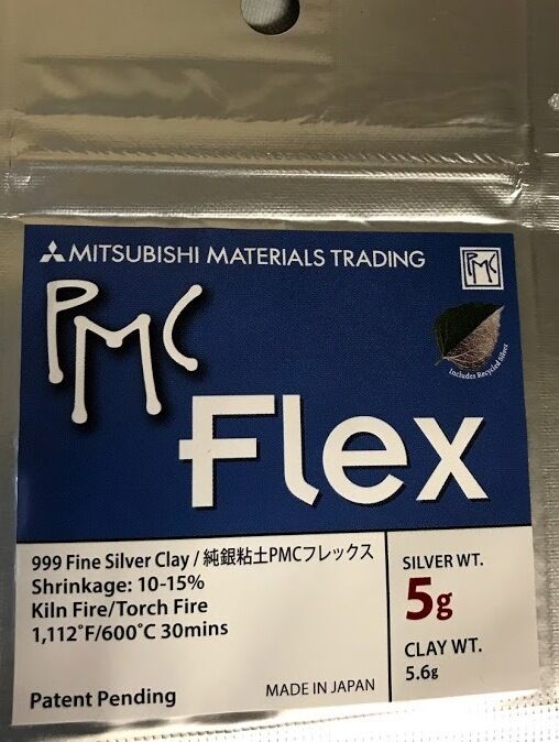 純銀粘土 PMC Flex ５ｇ 銀粘土 シルバークレイ シルバー粘土 純銀 素材
